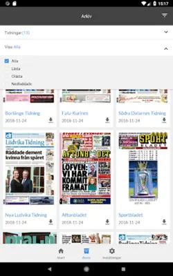 Avesta Tidning e-tidning android App screenshot 3