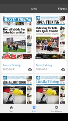 Avesta Tidning e-tidning android App screenshot 7